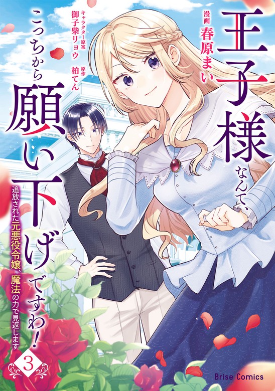 王子様なんてこっちから願い下げですわ追放された元悪役令嬢魔法の力で見返します3 マンガ漫画 春原まい 柏てん 御子柴リョウ