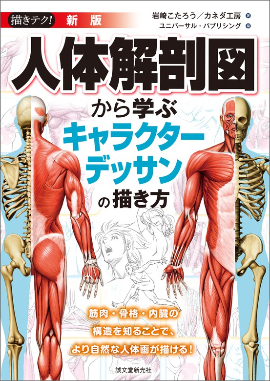 岩崎こたろう/カネダ工房：電子書籍試し読み無料　実用　人体解剖図から学ぶキャラクターデッサンの描き方　新版　BOOK☆WALKER
