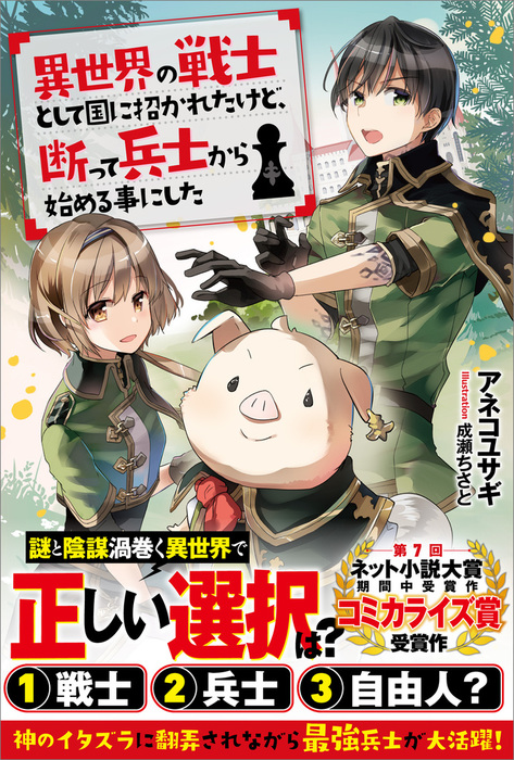 異世界の戦士として国に招かれたけど 断って兵士から始める事にした 新文芸 ブックス アネコユサギ 成瀬ちさと ツギクルブックス 電子書籍試し読み無料 Book Walker