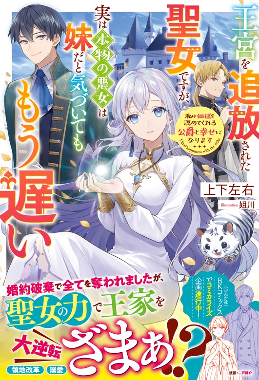 王宮を追放された聖女ですが 実は本物の悪女は妹だと気づいてももう遅い 私は価値を認めてくれる公爵と幸せになります 電子限定ss付き 新文芸 ブックス 上下左右 姐川 ベリーズファンタジー 電子書籍試し読み無料 Book Walker