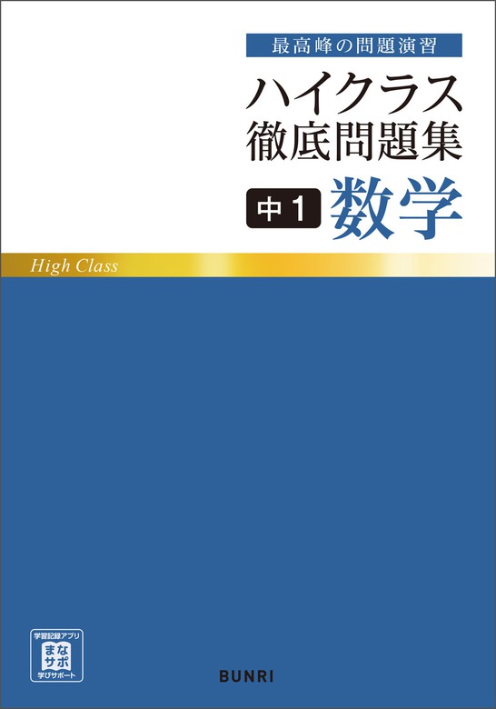 ハイクラス徹底問題集 中1数学 実用 文理編集部 電子書籍試し読み無料 Book Walker