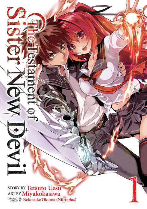 The Testament Of Sister New Devil Vol 1 Shinmai Maou No Testament Manga Book☆walker