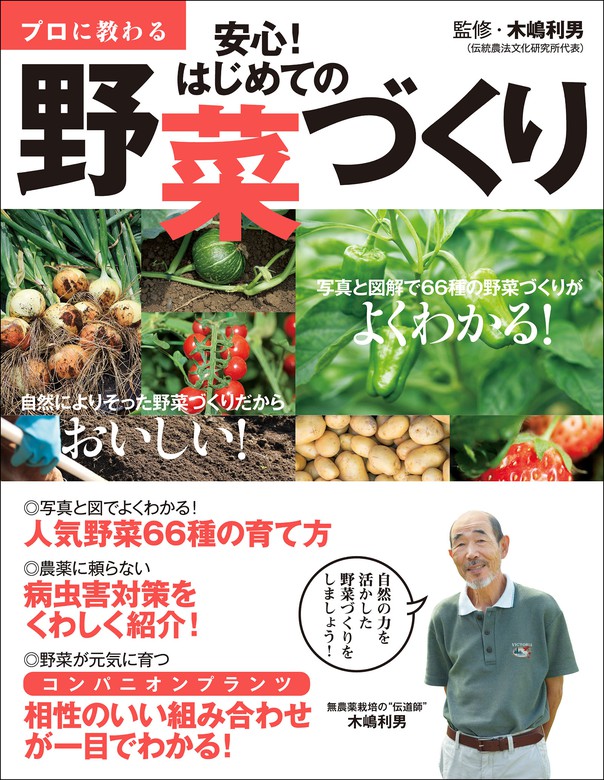 プロに教わる 安心！はじめての野菜づくり - 実用 木嶋利男：電子書籍