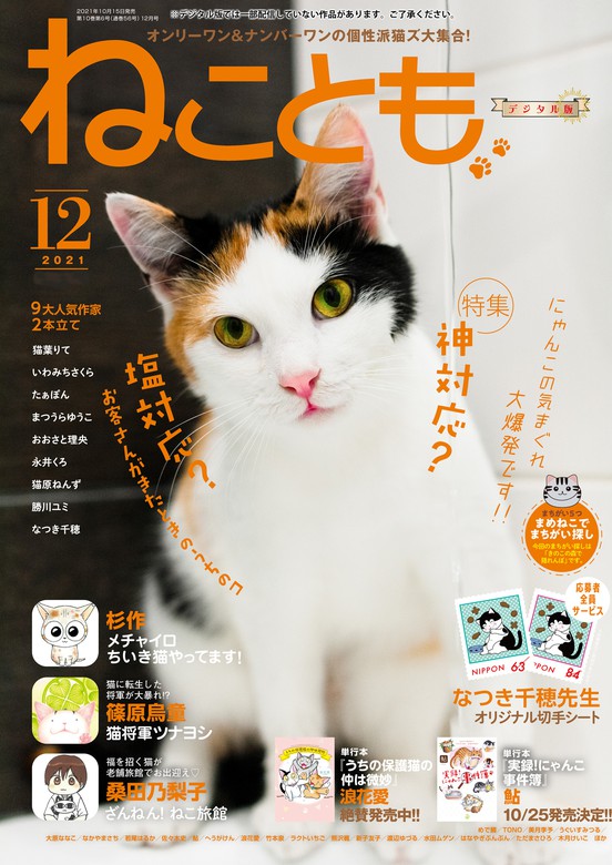 最新刊 ねことも Vol 76 マンガ 漫画 勝川ユミ たぁぽん 猫原ねんず 杉作 大原ななこ おおさと理央 永井くろ まつうらゆうこ いわみち さくら 岩本しんじ ｔｏｎｏ ラクトいちご 猫葉りて 曽根麻矢 佐々木史 桑田乃梨子 美月李予 須藤真澄 浪花愛 若尾はるか 篠原烏