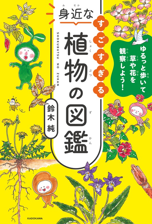 ゆるっと歩いて草や花を観察しよう すごすぎる身近な植物の図鑑 実用 鈴木純 電子書籍試し読み無料 Book Walker