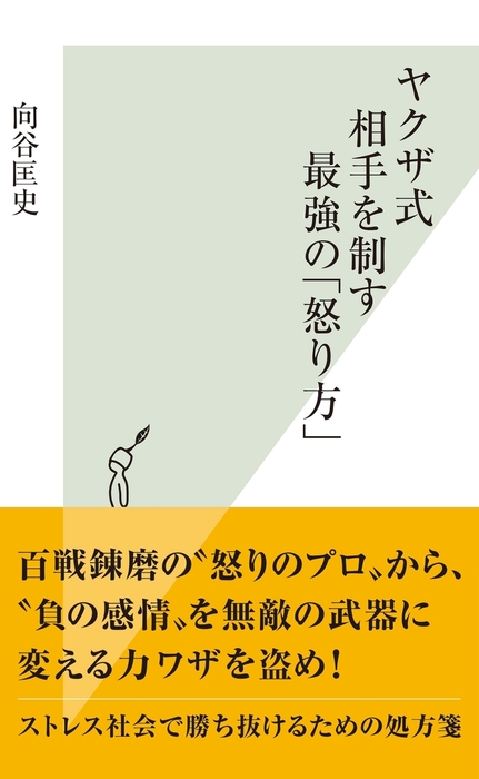 ヤクザ式 相手を制す最強の 怒り方 新書 向谷匡史 光文社新書 電子書籍試し読み無料 Book Walker