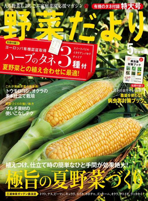 家庭菜園誌 野菜だより 2017初夏号 - 趣味