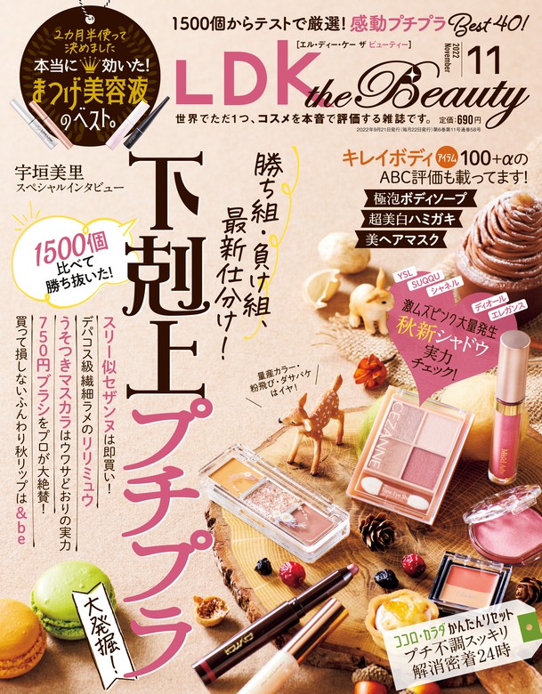LDK the Beauty (エル・ディー・ケー ザ ビューティー)2022年11月号 実用 LDK the Beauty編集部：電子