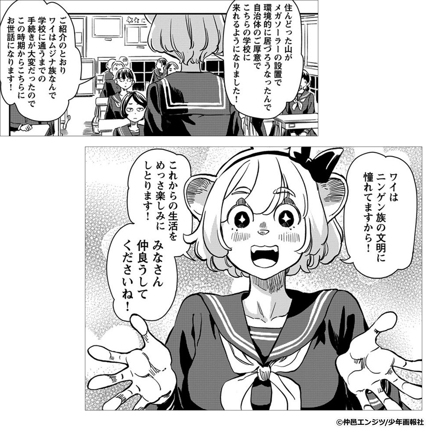 ムジナとミサキ