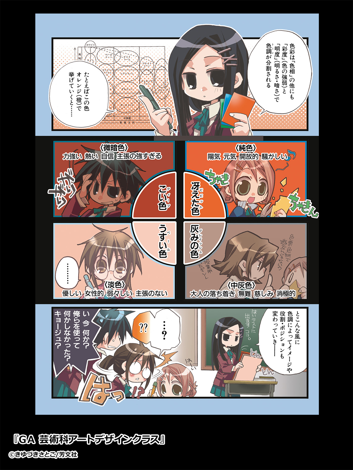 GA芸術科アートデザインクラス&棺担ぎのクロ複製原画2枚 GA芸術科アートデザインクラス&棺担ぎのクロ複製原画2枚 GA