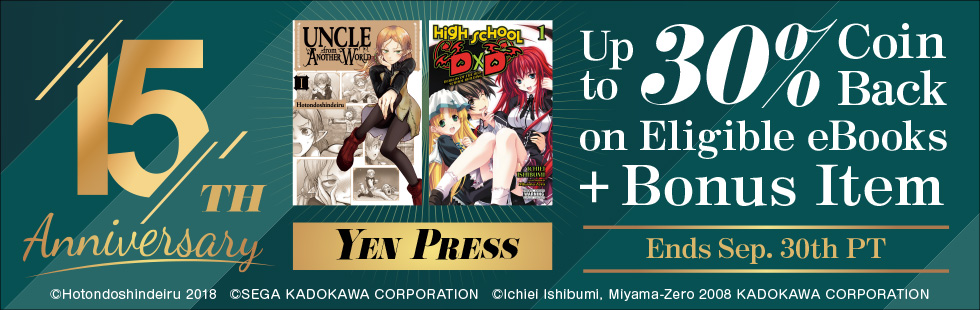 Yen Press Anniversary Promotion