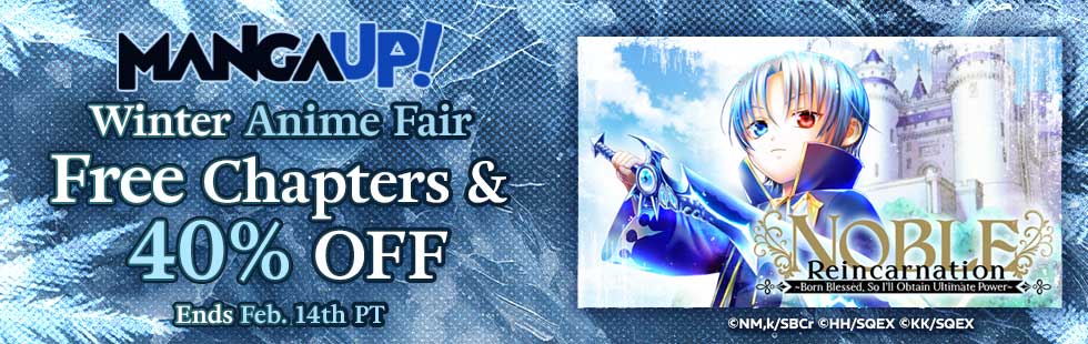 MangaUP! Winter Anime Fair - Free chapters & 40% off!