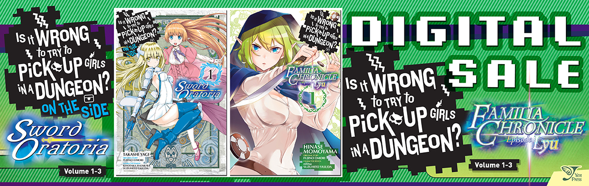 Yen Press Digital Sale: Danmachi!