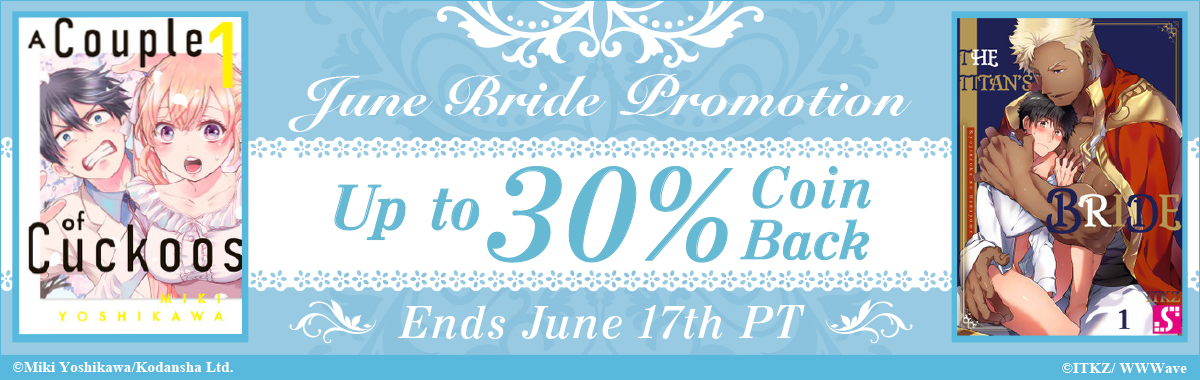 June Bride promotion