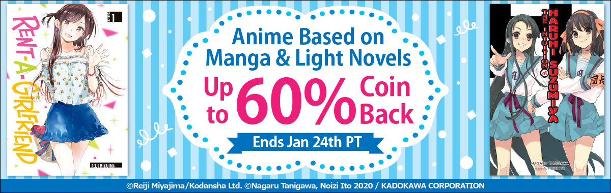 Anime Based on Manga & Light Novels