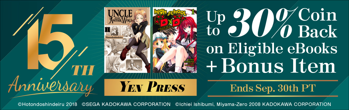 Yen Press Anniversary Promotion