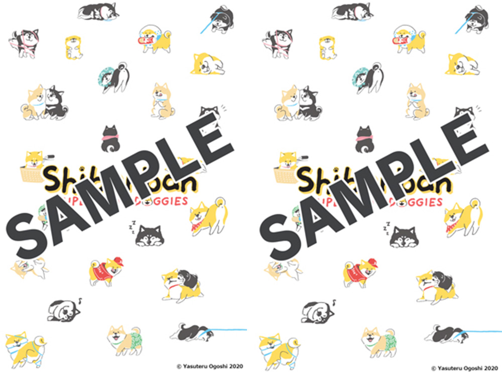 Bonus Illustrations for "Shibanban: Super Cute Doggies" (Manga)