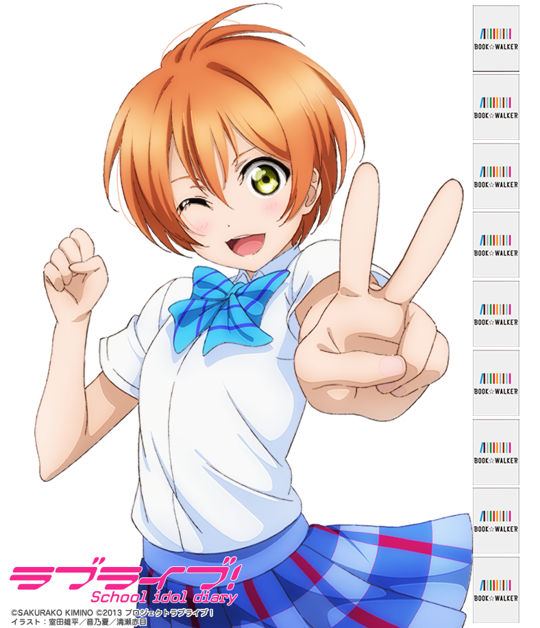 『ラブライブ！　School idol diary ～星空凛～』きせかえ本棚【購入特典】