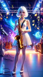 音楽を観て愉しむイラスト集　Vol.1