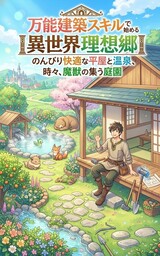 万能建築スキルで始める異世界理想郷：のんびり快適な平屋と温泉、時々、魔獣の集う庭園