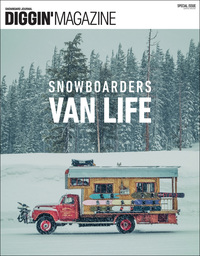 三栄ムック DIGGIN' MAGAZINE SPECIAL ISSUE SNOWBOARDERS VAN LIFE