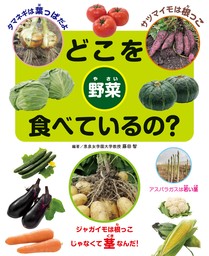 どこを食べているの？ 野菜