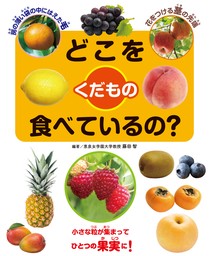 どこを食べているの？ くだもの