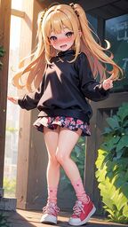 金髪ガールズコレクション3(AIイラスト30枚)