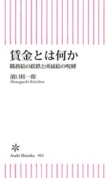 賃金とは何か　職務給の蹉跌と所属給の呪縛