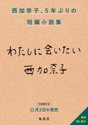 西加奈子最新短編小説集『わたしに会いたい』無料試し読み