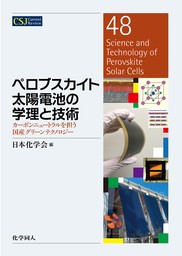 ペロブスカイト太陽電池の学理と技術: カーボンニュートラルを担う国産グリーンテクノロジー