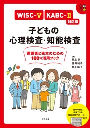 WISC-V・KABC-II対応版 子どもの心理検査・知能検査